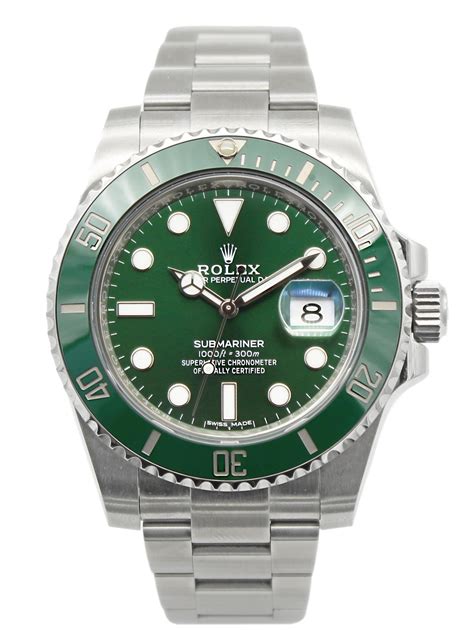 rolex submariner hulk dial